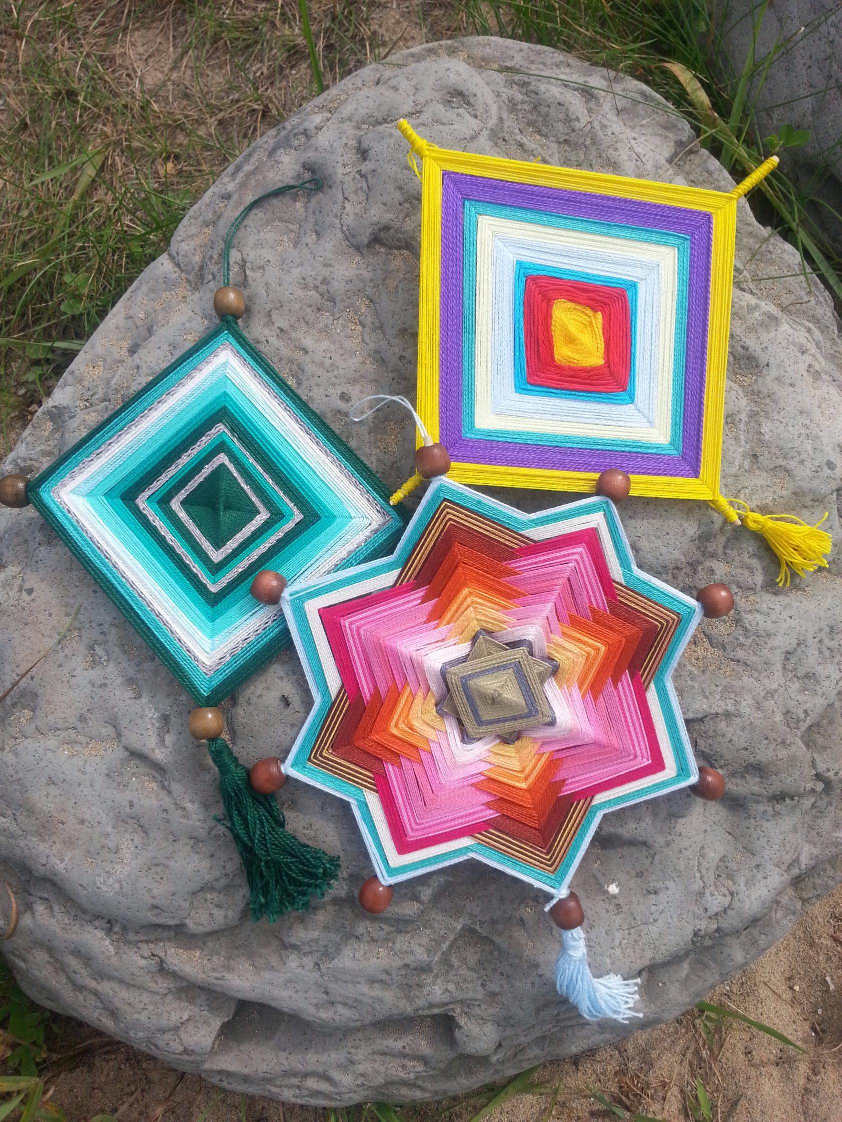 Плетение мандалы Ojos de Dios с Тарой Ройлян